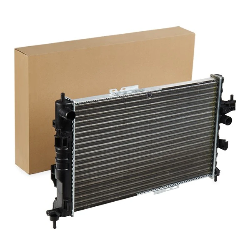 Image of RIDEX 470R0277 Engine radiator Manual Transmission, Plastic Aluminium, Plastic Radiator,engine cooling (470)