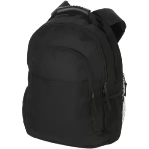 image of Avenue Journey 15.4" Laptop Backpack (34 x 17 x 46cm) (Solid Black) - Solid Black