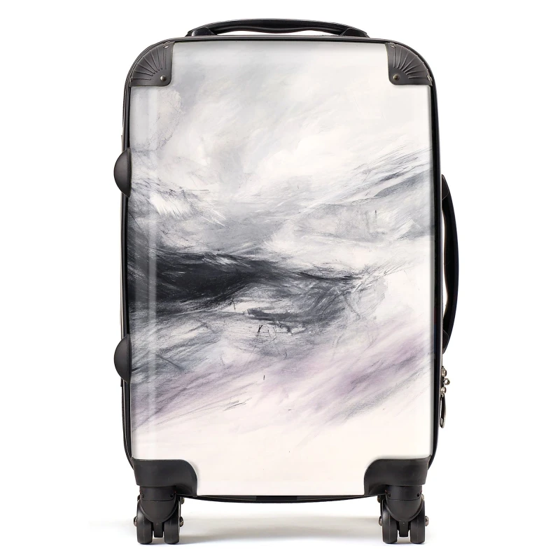 Image of Designer Luggage Isla Quinn: 00018 Suitcase in Grey Size: Large Grey Unisex Large