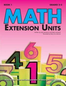 Image of Math Extension UnitsBook 1 Grades 2-3