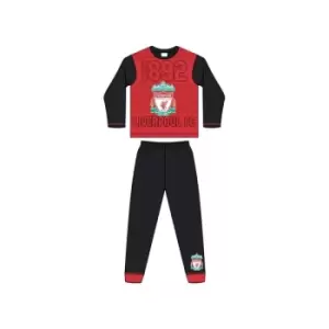 image of 4-5 Years Liverpool Pyjamas Sublimation Print Older Boys 33900