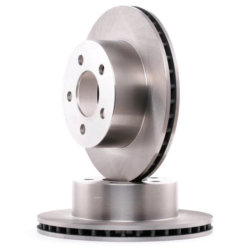 Image of STARK SKBD-0020119 Brake disc Front Axle, Vented, Cast Iron, Uncoated, Untreated, without bolts/screws Cast Iron Brake Disc (82)