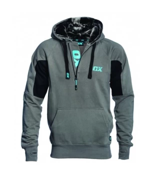 Image of W550406 Hoodie Black and Grey XXL - OX