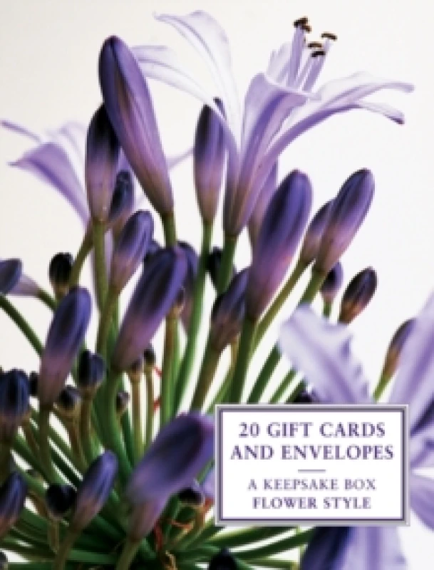 Image of Tin Box of 20 Gift Cards and Envelopes: Flower Style. Cards. By Peony Press Books