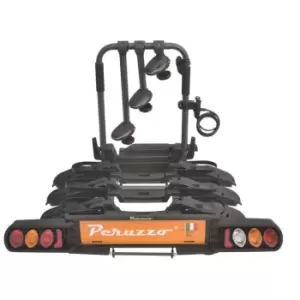 Image of PERUZZO Pure Instinct Tow Bar 3 Bike Carrier - Black