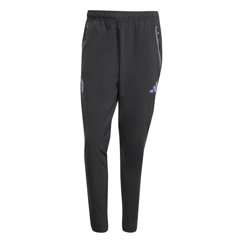 Image of adidas Manchester United Travel Tracksuit Bottoms 2025 2026 Mens Licensed Tracksuit Bottoms S Black 36508303350