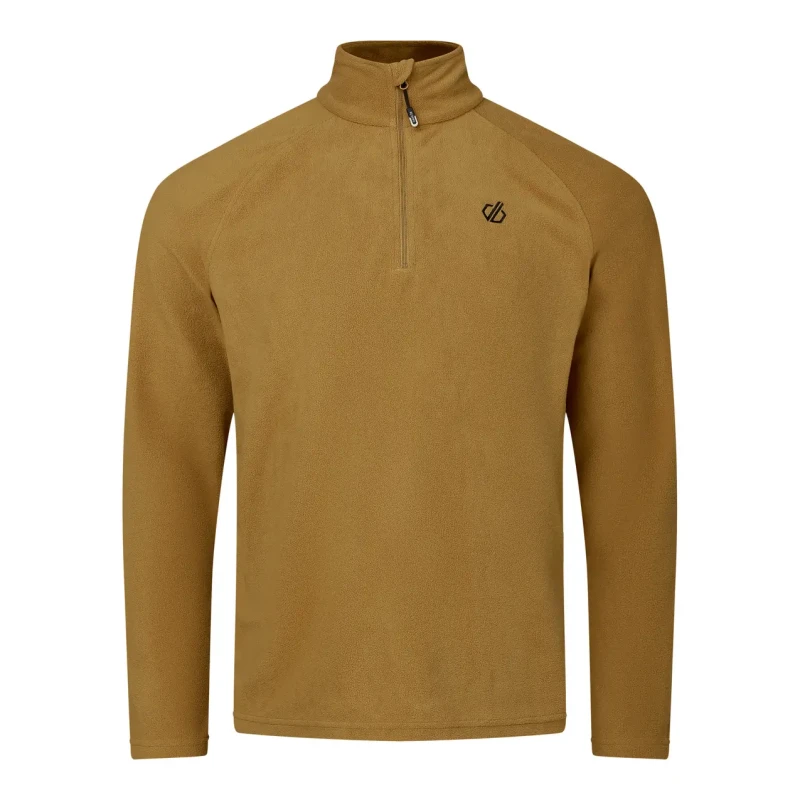 Image of Dare 2b Dare 2b Men 'Freethink II' Half-Zip Insulating Brushed Fleece in Brown Size: large Brown L Male 5063516189152