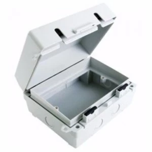 image of Eterna 2G IP65 Weatherproof Outdoor Switch Socket Accessory Box