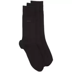 image of Boss 3 Pack Socks - Black