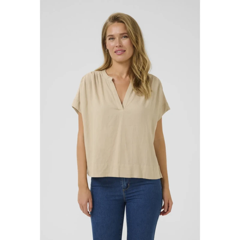 Image of Kaffe Womens blouse KAFFE Milia Gris Female 42
