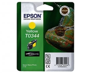 Image of Epson Chameleon T0344 Yellow Ink Cartridge