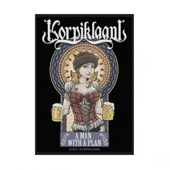 Image of Korpiklaani - A Man with a Plan Standard Patch