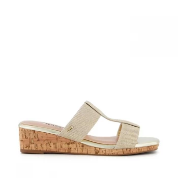 image of Dune London Keepar Sandals - Champagne432