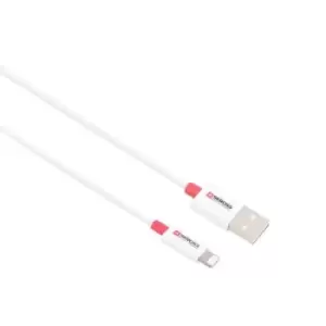 image of Skross USB cable USB 2.0 USB-C plug 2m White Round SKCA0005A-MFI200CN