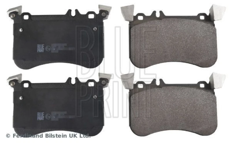 Image of Blue PRINT Brake pad set Blue PRINT ADU174247