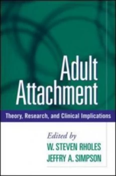Image of Adult Attachment by W. Steven Rholes Paperback