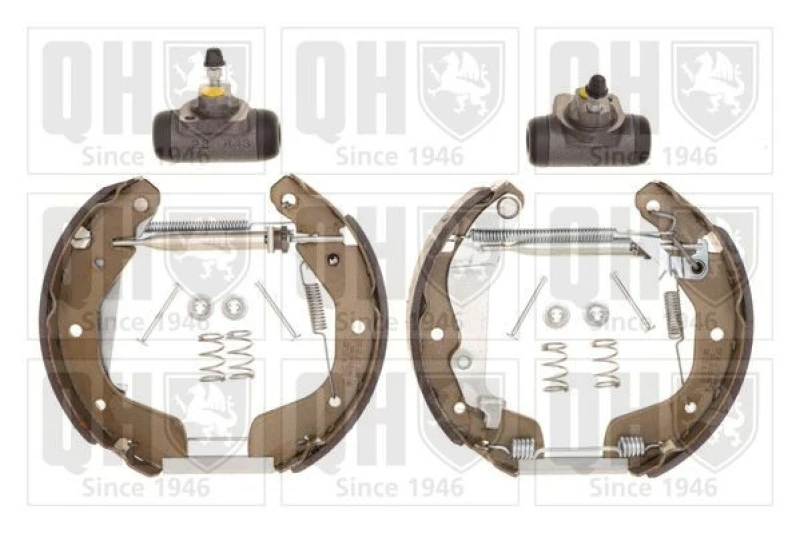 Image of QUINTON HAZELL Brake Shoe Set QUINTON HAZELL BS1169K3