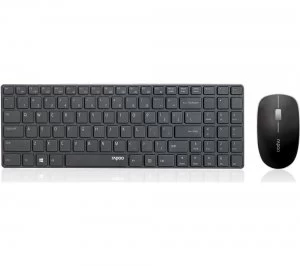 Image of Rapoo X9310 Wireless Keyboard and Mouse Set