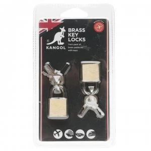 Image of Kangol Case Lock Pack of 2 - Brass