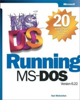 Image of Running Ms-Dos Version 6.22 by Van Wolverton Paperback