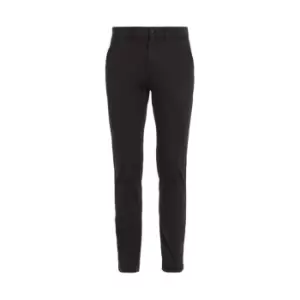 Image of Calvin Klein Satin Stretch Slim Chino - Black