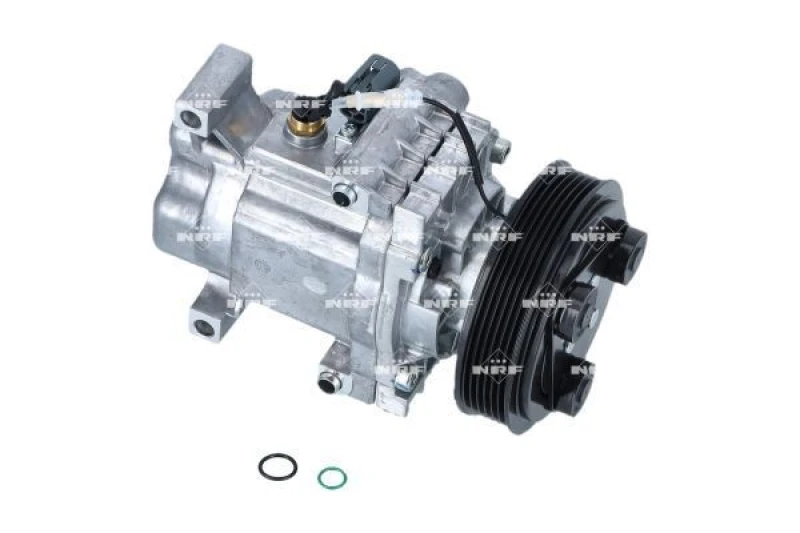 Image of NRF 32408 AC Compressor PAG 46, with seal ring, with gaskets/seals Compressor,air conditioning (447)