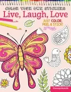 Image of color your own stickers live laugh love just color peel and stick 139 custo