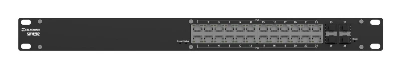 Image of TELTONIKA NETWORKS SWM280 24-pors rck