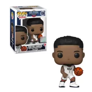 image of NBA New Orleans Pelicans Zion Williamson Funko Pop Vinyl