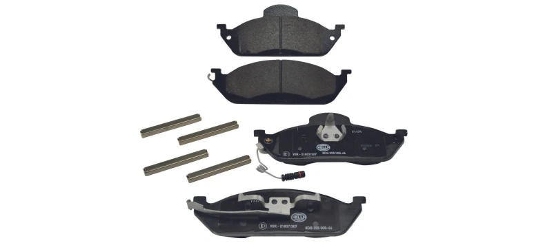 Image of HELLA Brake pad set HELLA 8DB 355 008-661