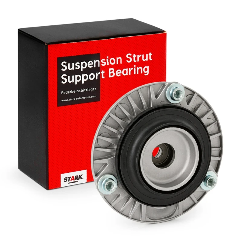 Image of STARK SKSS-0670347 Top strut mount Front Axle Right, with bearing(s), with integrated ball bearing Aluminium Suspension Strut Support Bearing (1180)