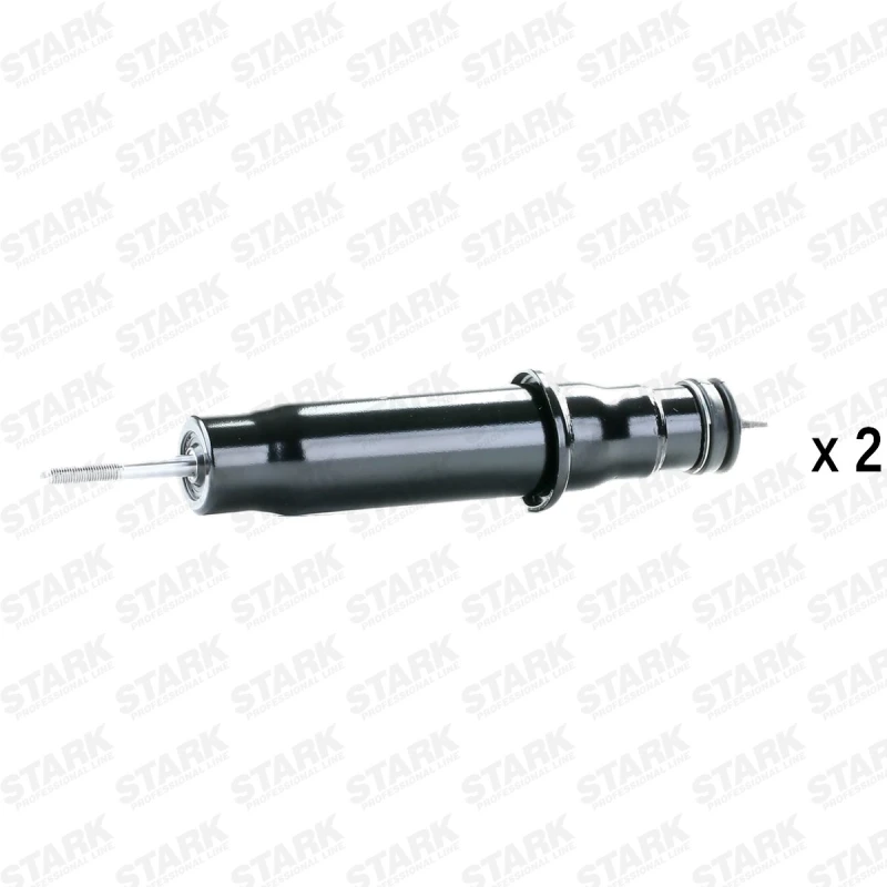 Image of STARK SKSA-01336314 Shock absorber Rear Axle, Oil Pressure, Twin-Tube, Telescopic Shock Absorber, Bottom Pin Shock Absorber (854)