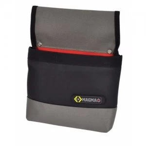 image of C.K Magma Weatherproof Nail Storage Pouch with Reinforced Zip Pocket for Toolbelt