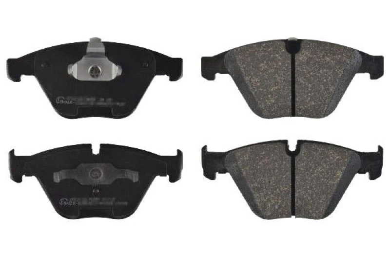 Image of SWAG 20 91 6433 Brake pad set Front Axle, prepared for wear warning indicator, with piston clip Brake Pad Set,disc brake (402)