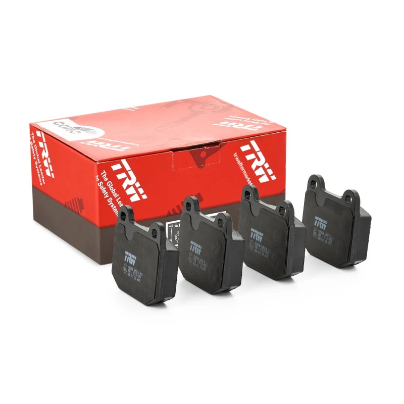 Image of TRW GDB611 Brake pad set not prepared for wear warning indicator Brake Pad Set,disc brake (402)