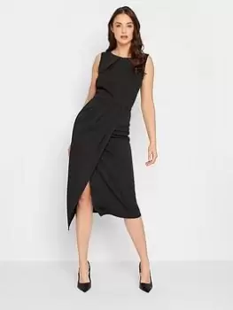 Image of Long Tall Sally Jersey Dress - Black, Size 10, Women