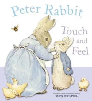 Image of Peter Rabbit touch and feel by Beatrix Potter