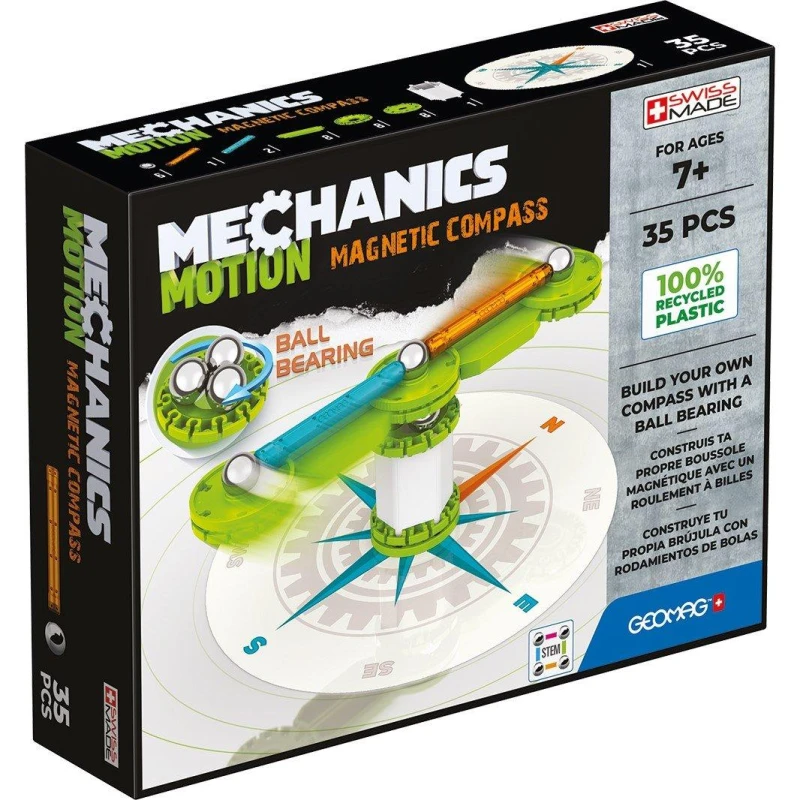 Image of GEOMAG Mechanics Gravity Motion Magnetic Compass - 35 Pie Multi unisex One Size