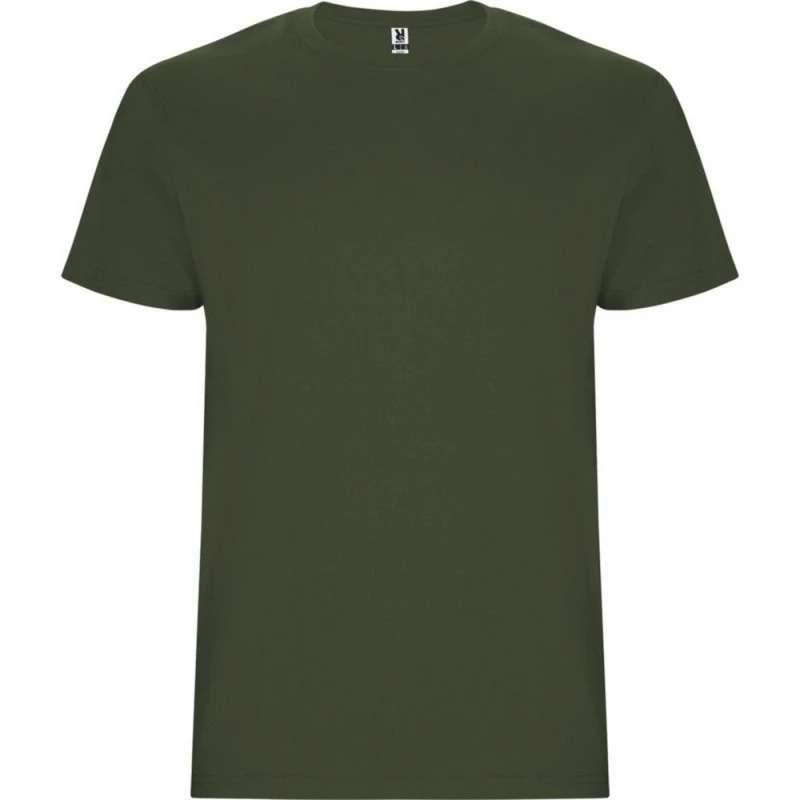 Image of ROLY Stafford Short-Sleeved T-Shirt in Dark Green Size: 3-4 Years Dark Green Unisex 3-4 Years
