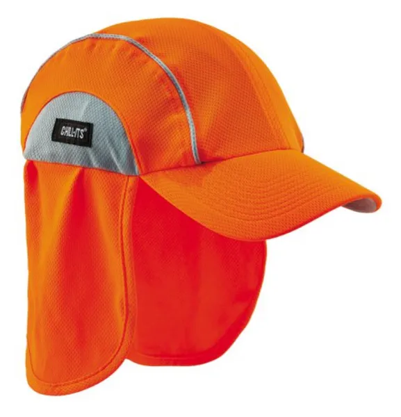 image of Ergodyne Ergodyne High Performance Hat with Shade Orange EY6650OR