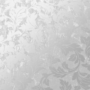 image of Graham & Brown Superfresco Milan Scroll Wallpaper - Silver