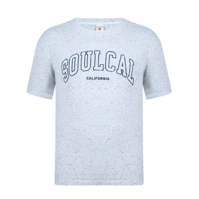 Image of SoulCal Graphic T-Shirt Mens - Cream Cream S