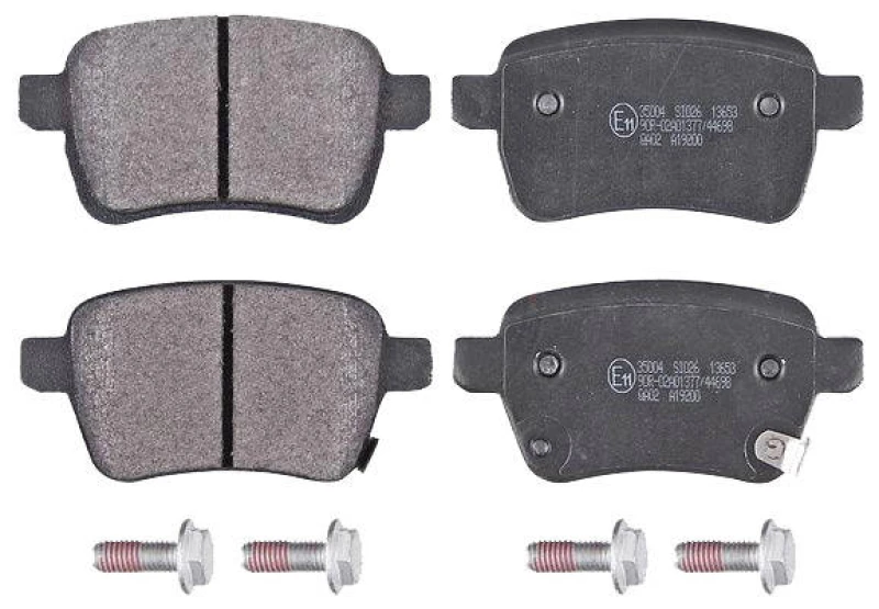 Image of A.B.S. 35004 Brake pad set with acoustic wear warning Brake Pad Set,disc brake (402)
