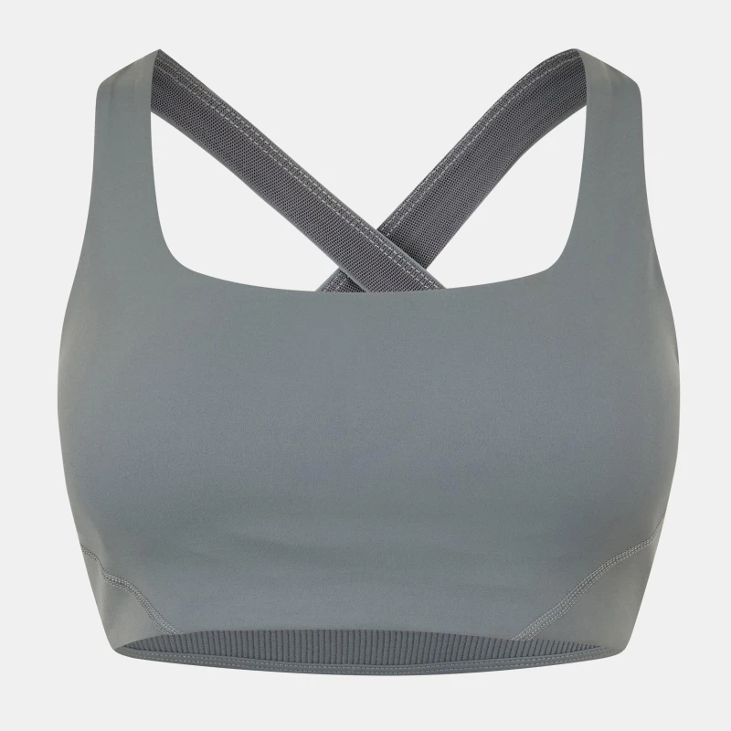 Image of USA Pro x Sophie Habboo Crossback Sports Bra - Grey Grey 8