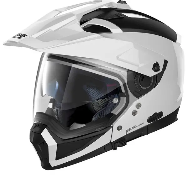 Image of Nolan N70-2 X Classic 5 Metal White ECE 22.06 Multi Helmet Size XL