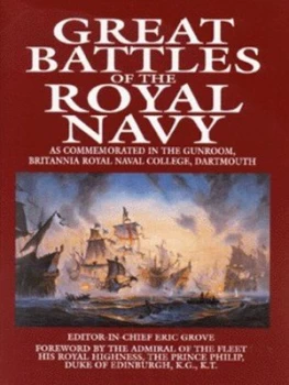 Image of Great Battles of the Royal Navy by Eric Grove Hardback