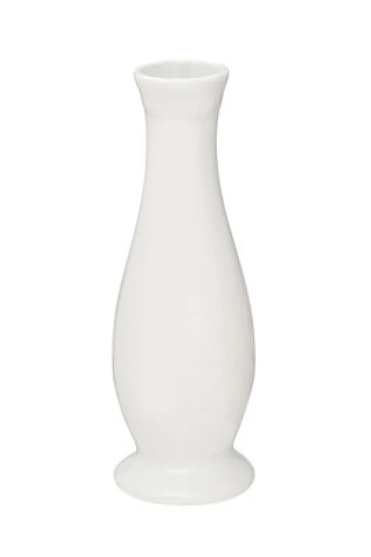 Image of Premier Housewares White Curved Vase White