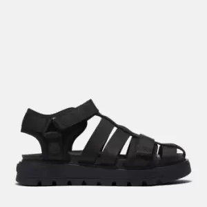 Timberland Ray City Ankle-strap Sandal For Her In Black Black, Size 8