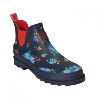 Image of Regatta Lady Harper Ankle Wellington - Navy/RebelRd