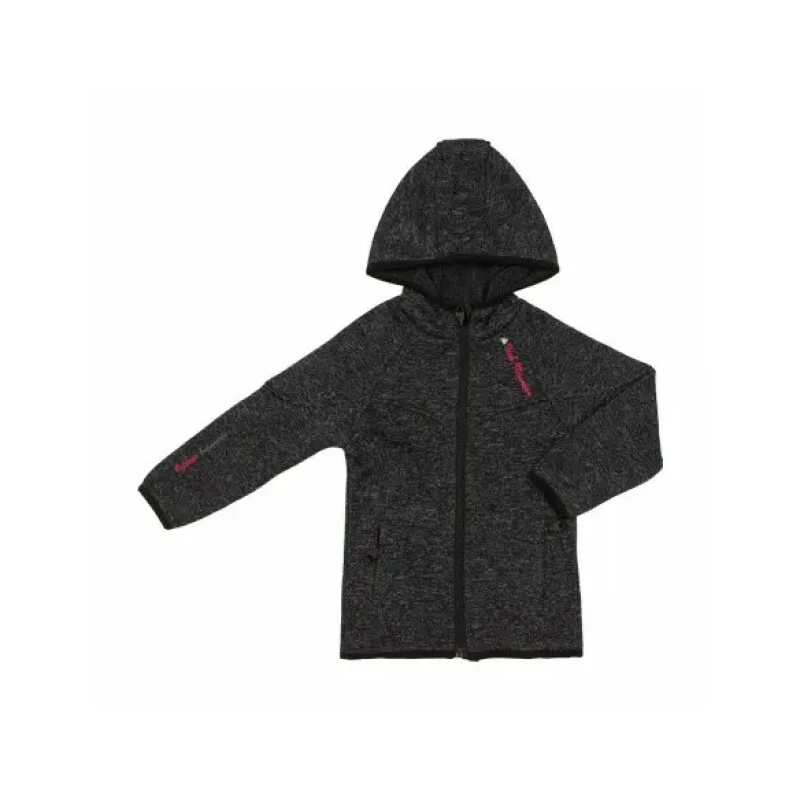 Image of Peak Mountain Girl's fleece sweatshirt Peak Mountain Fatora Noir Female 8 ans FATORA/WZ/1-NOIR